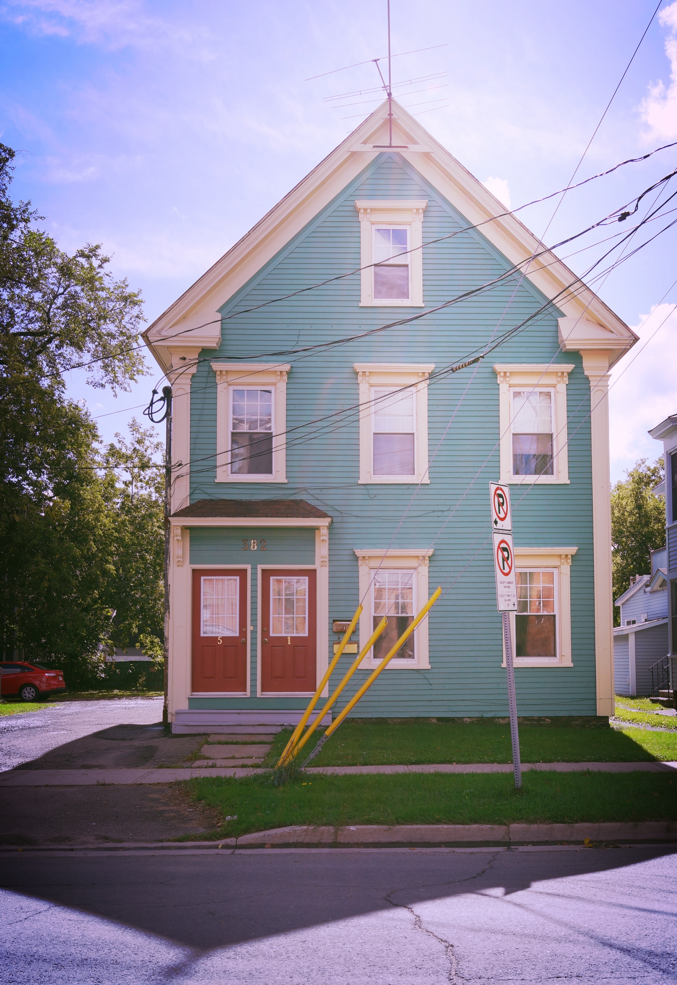 Duplex in Fredericton, Canada