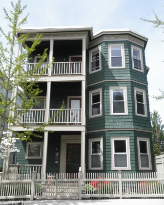 A three-decker home