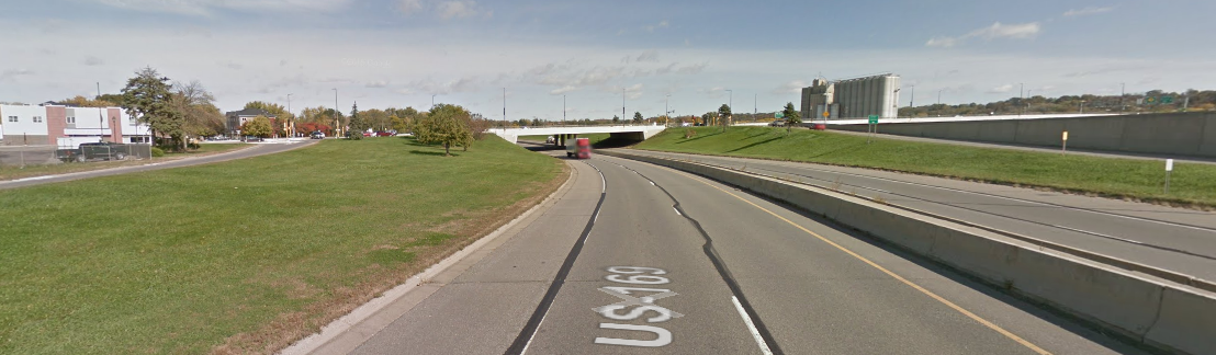 Image of Mankato, MN from Google maps