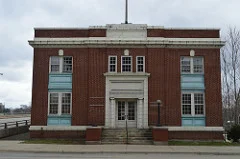 Pictured here is 227 North Wyman Street.  This is the property the Library Board moved to demolish.