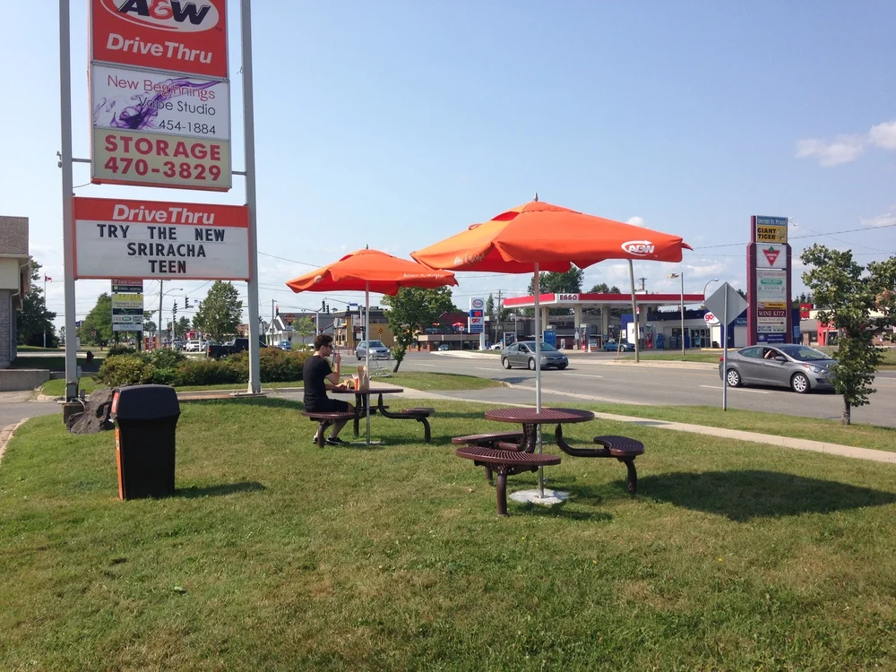 Places Where I Don't Want to Sit