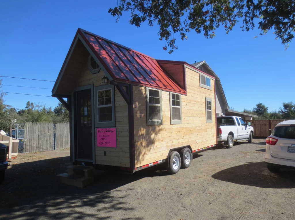An example of a tiny house.