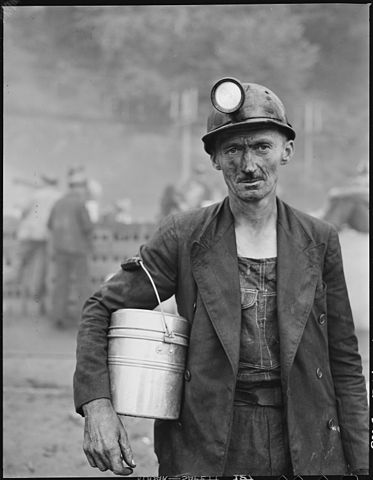 A coal miner in Appalachia, 1946. Photo by Russell Lee