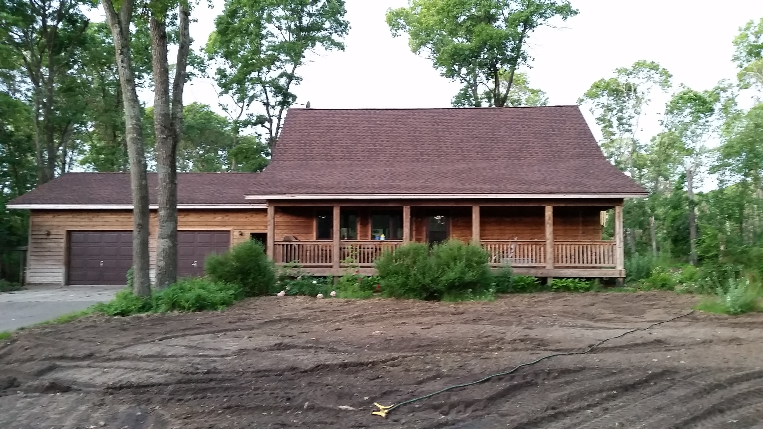 My house in the woods. This is where I've lived most of the last two decades.