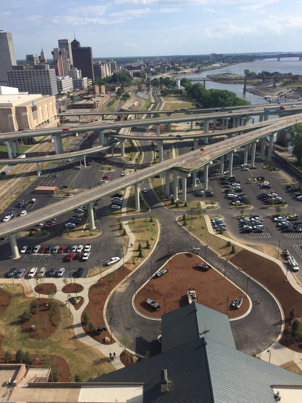 View from the top of the pyramid taken by Strong Towns member Brad Tabke.