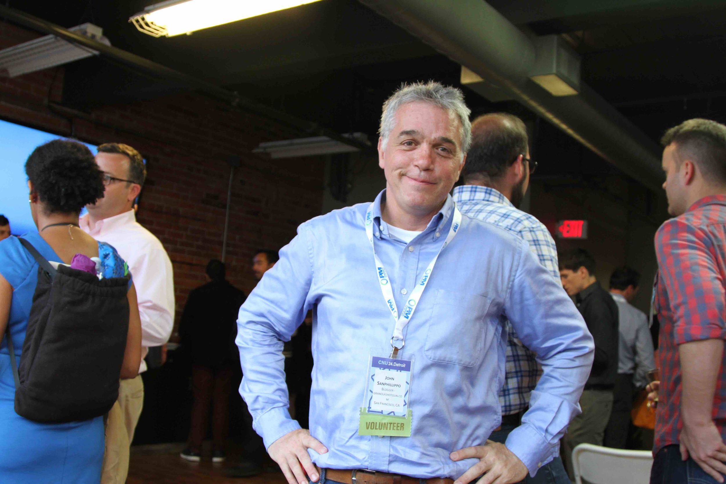 Johnny Sanphillippo at CNU24 in Detroit