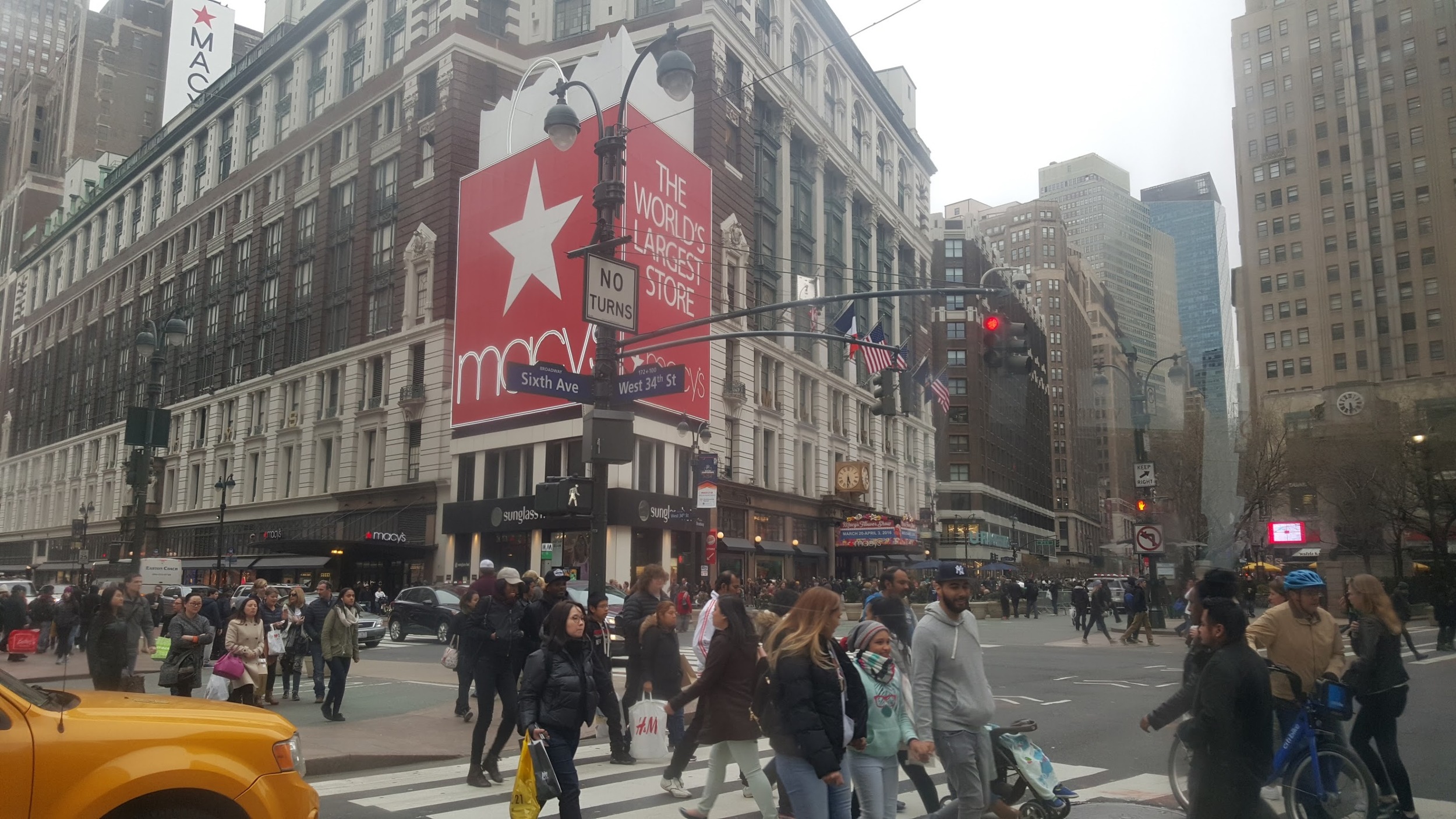 Macy's flagship building in midtown Manhattan. 2,200,000 square feet of retail. A 260,000 square foot Walmart superstore is small potatoes.