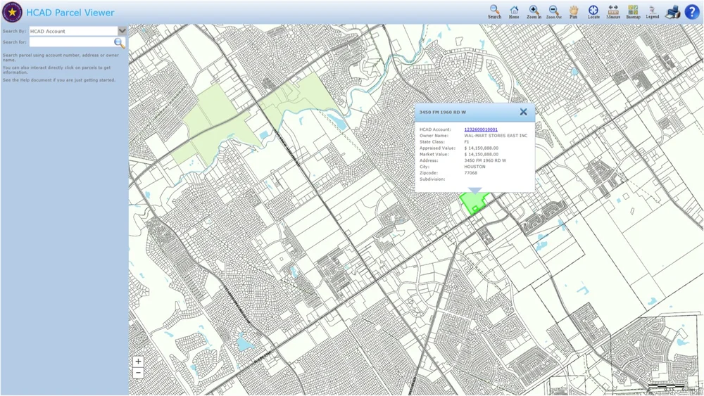 Hcad Property Search Map Creating The Walmart Index - An Interactive Database Project