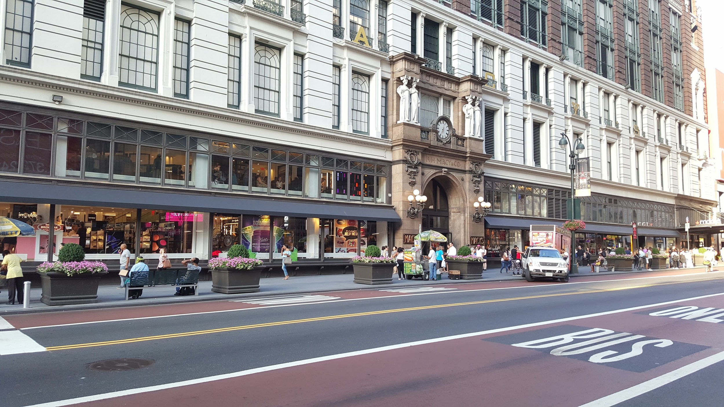 The 34th Street side of Macy's.