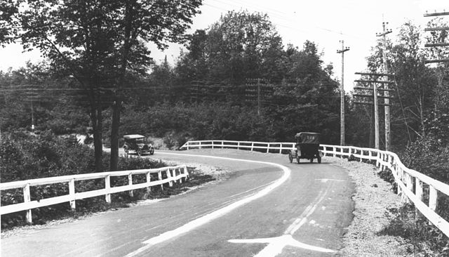 County Road 429 in Michigan, circa 1917
