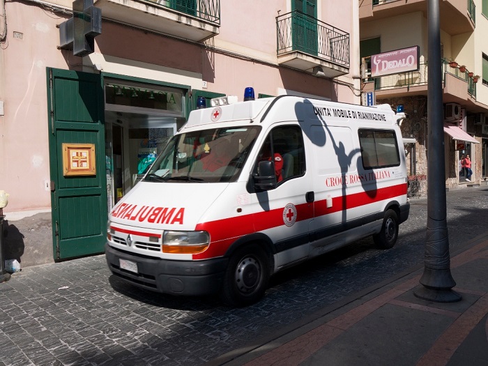 An ambulance can fit down a 15 foot wide street just fine. (Source.)