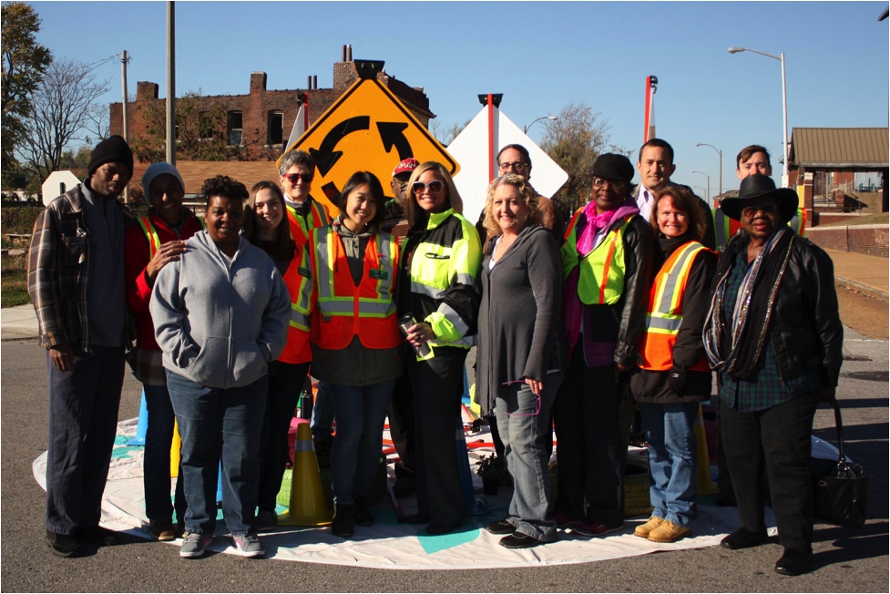 The Trailnet traffic calming team