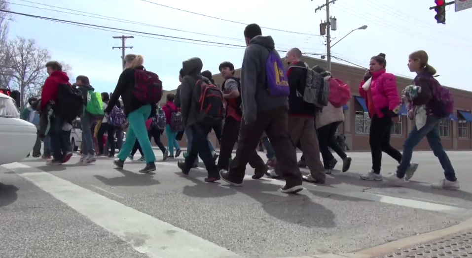 A town where every child can walk to school