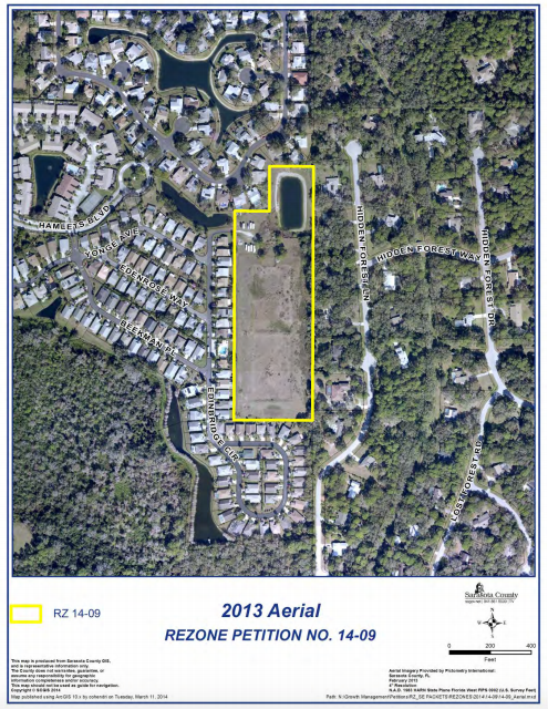 (Source: Sarasota County Planning and Development Services rezone petition staff report)