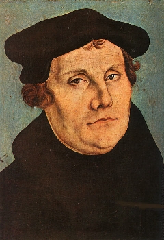 Martin Luther. Image from Wikimedia.