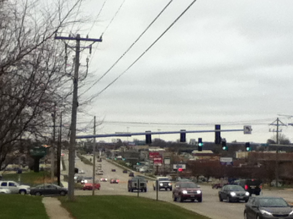 Edgewood Rd looking north from 29th Street