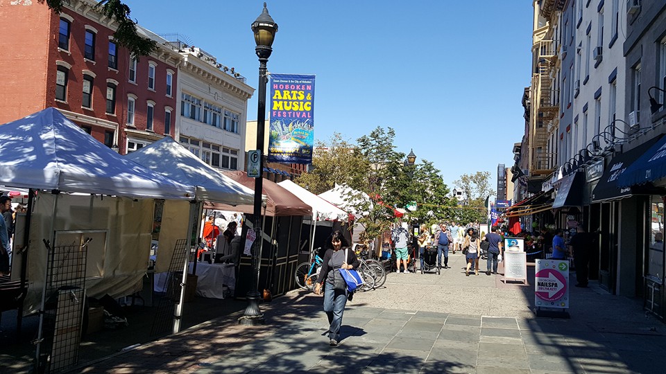 Street festival in Hoboken, NJ (Photo by Andrew Price)