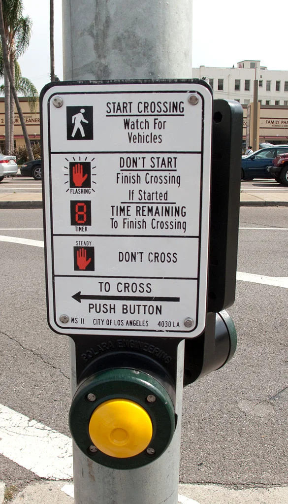 About those pesky pedestrian crossing buttons...