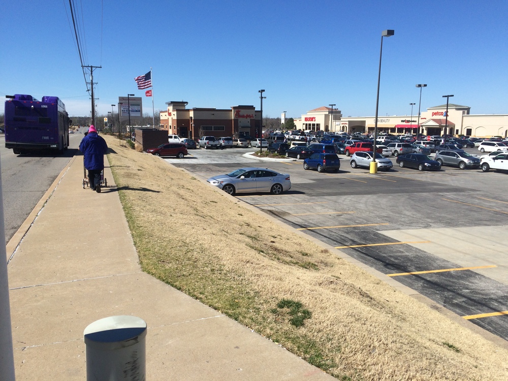 Read "Is your city pedestrian-unfriendly?" then tweet your photos of un-walkable infrastructure in your town with the hashtag #PedestrianUnfriendly