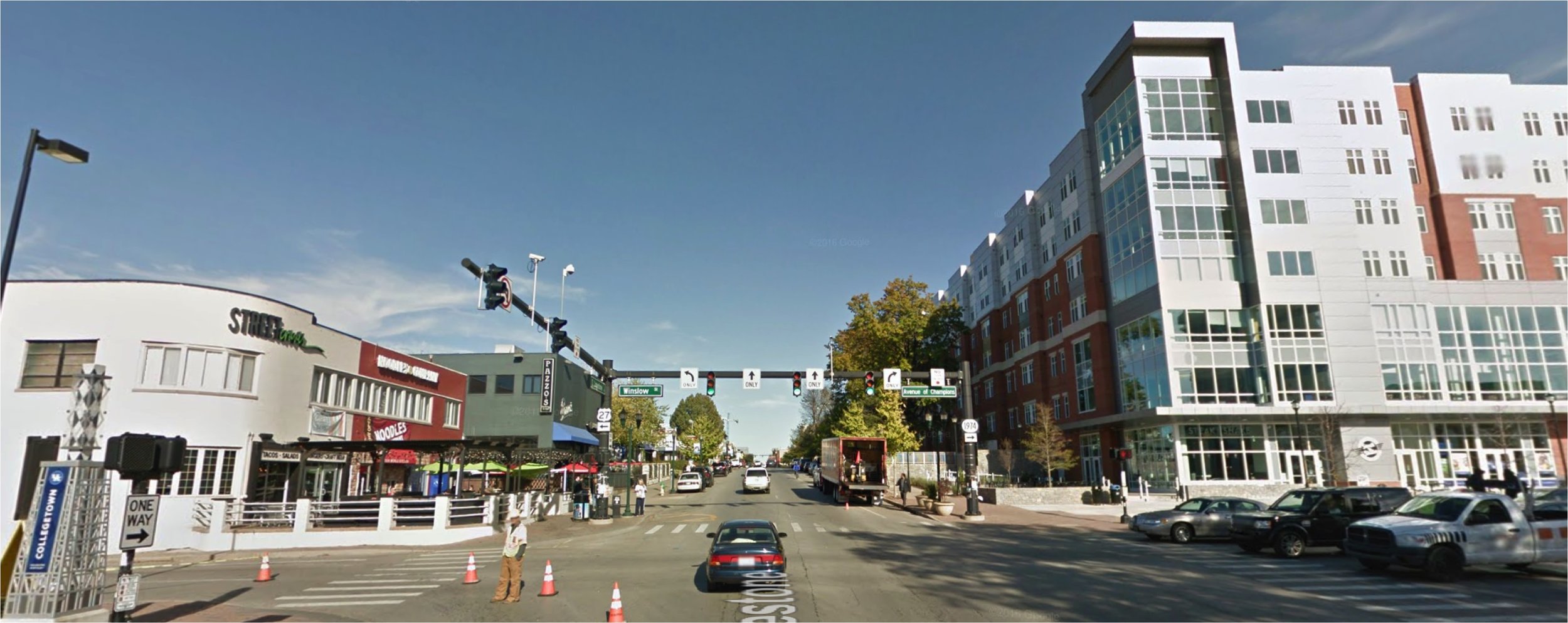 Right: 2016, left: 1959. (Google Maps)