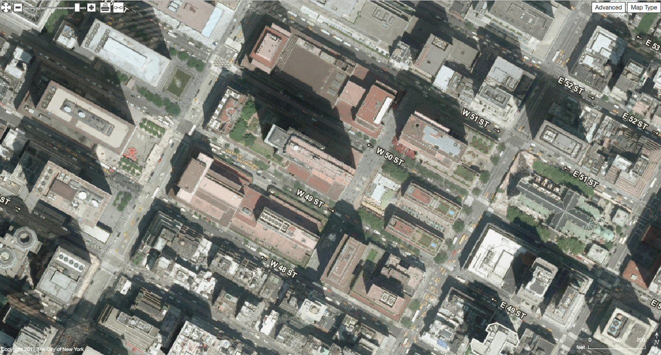 Rockefeller Center site in 2012. (Source.)