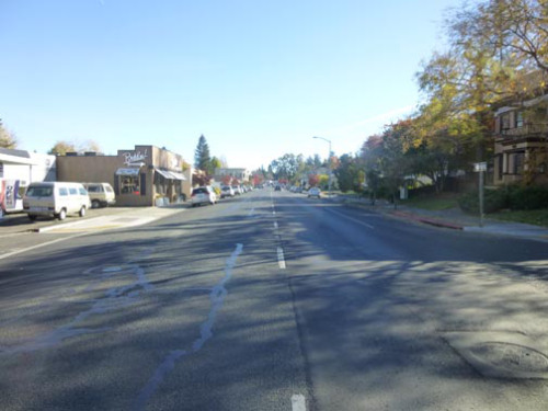 Looking South on Main Street (at Calder)