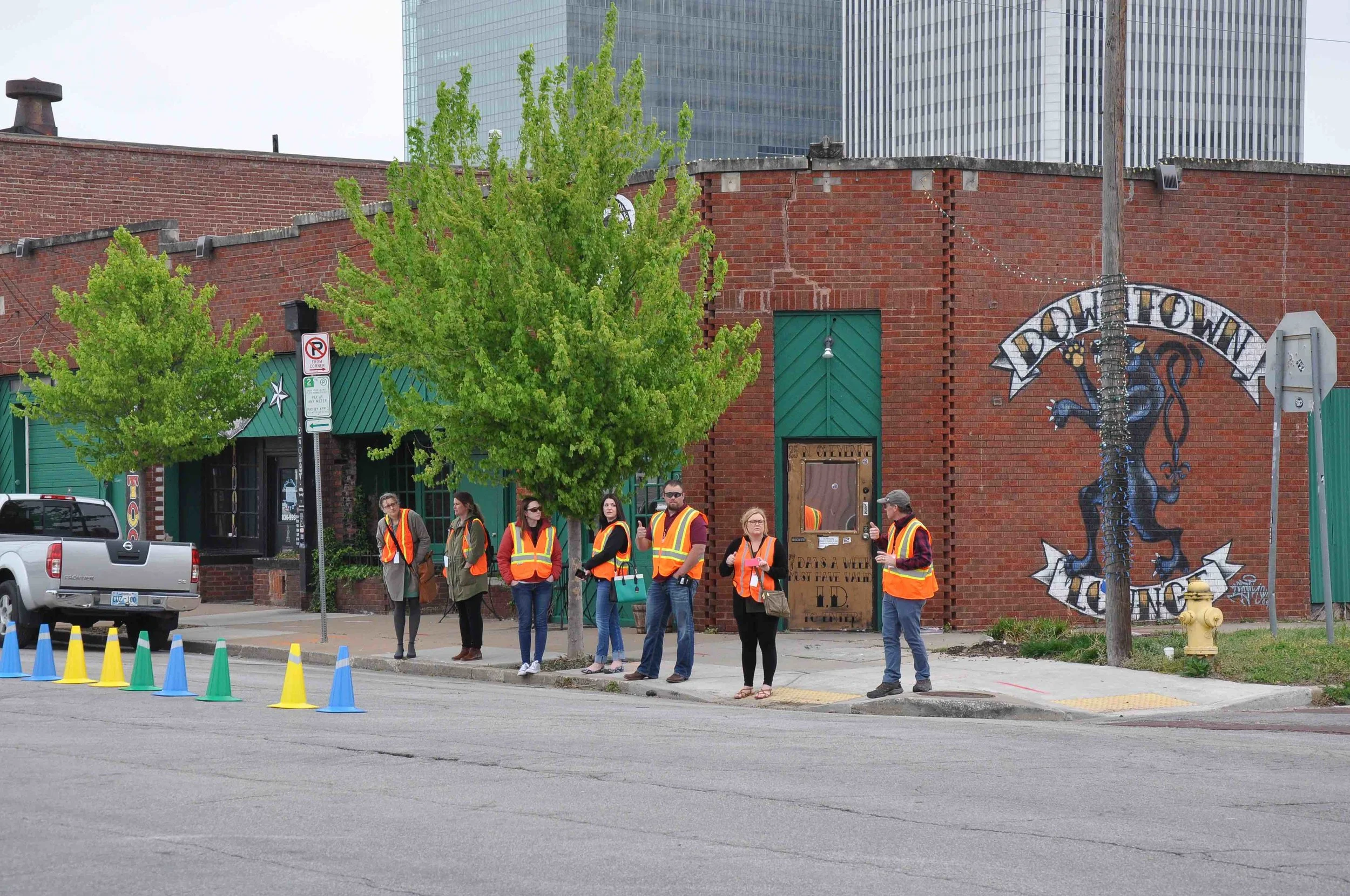 These resources will help you host a pop-up traffic calming demonstration in your town.