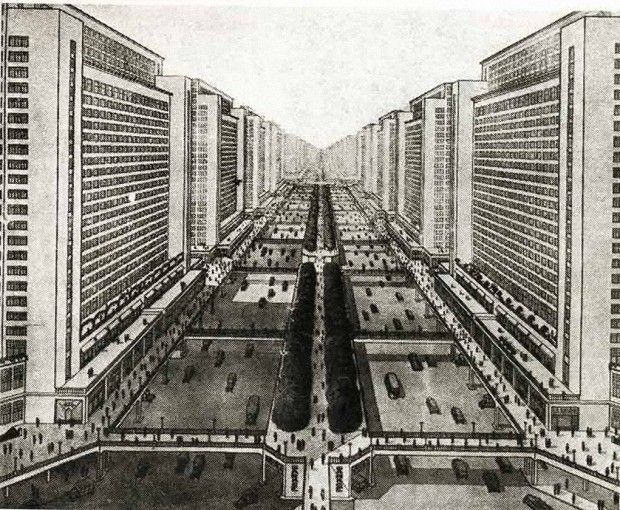 You best start believing in overly-planned cities. You’re (probably) in one. (Le Corbusier)