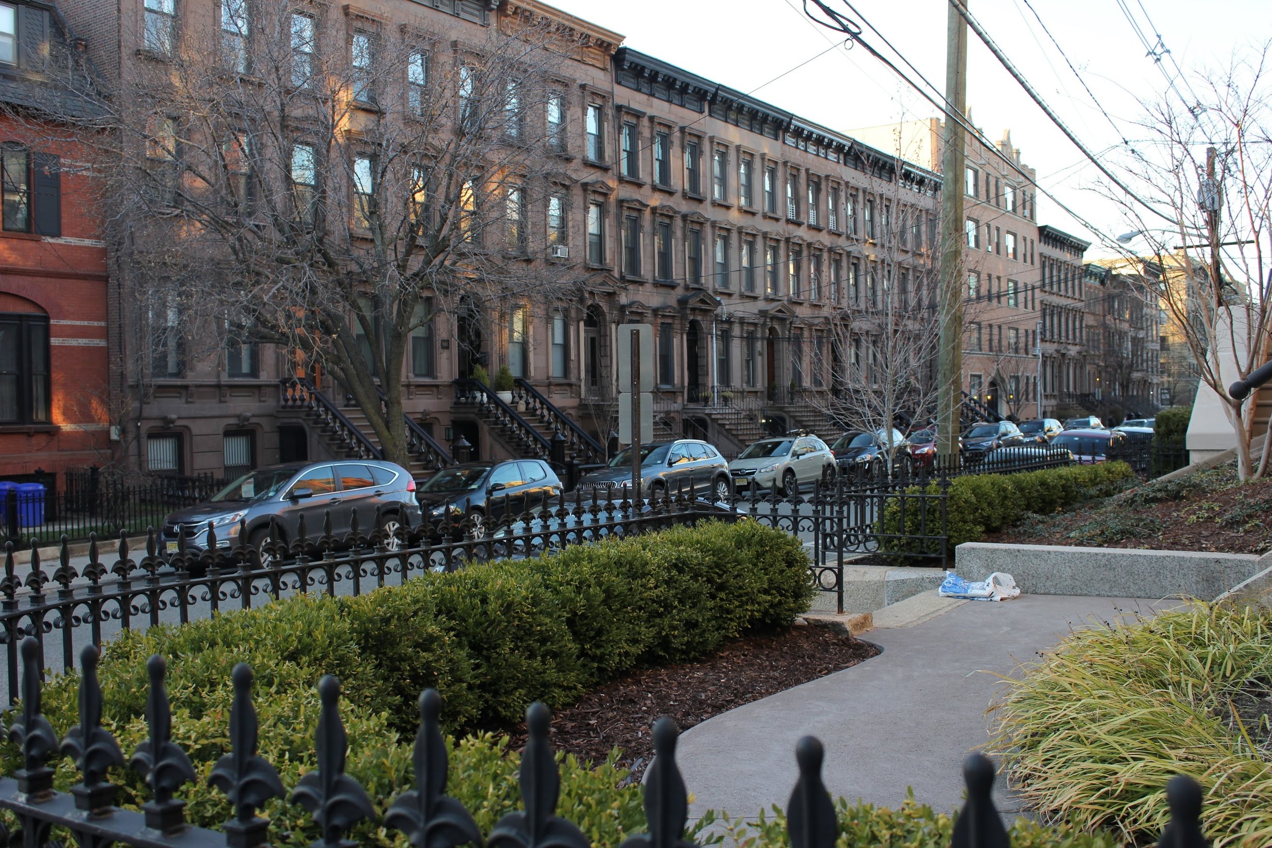 The street I live on. It’s a nice area, but it's too expensive for comfort. We need to build more quality urban places.