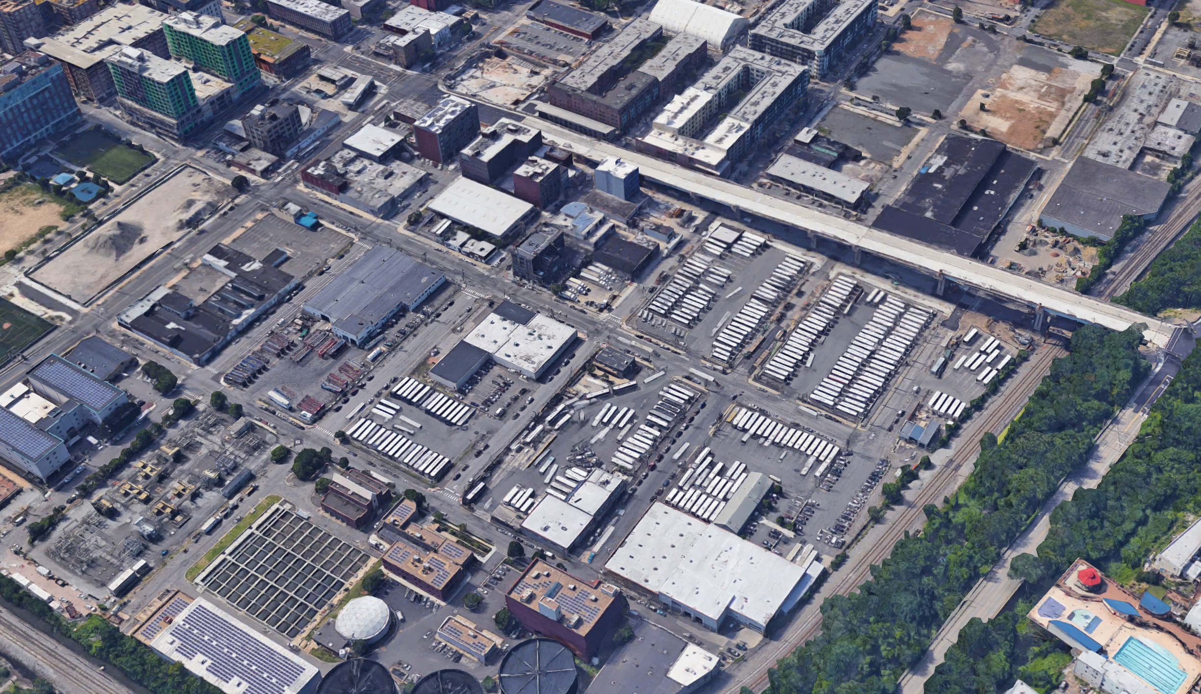 Industrial land targetting for redevelopment. ( Map )