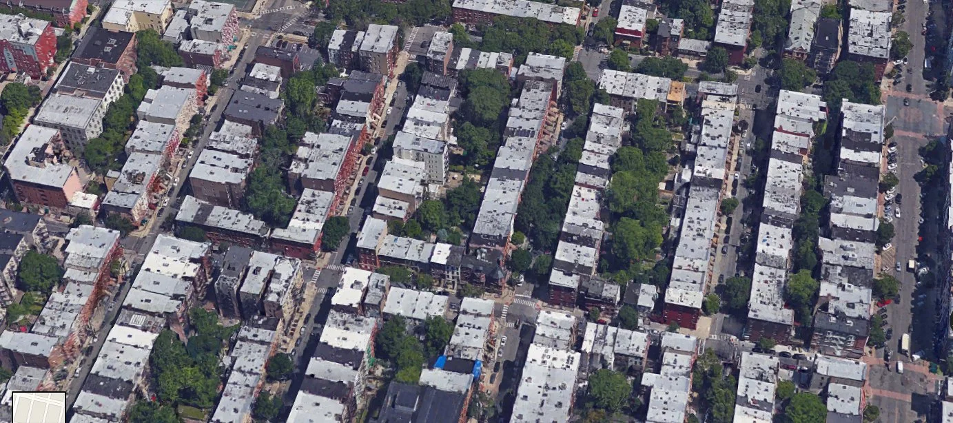 Fine-grained blocks in Hoboken, NJ, averaging around 40 lots per block. ( Map )
