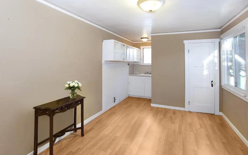 Interior of a tiny home