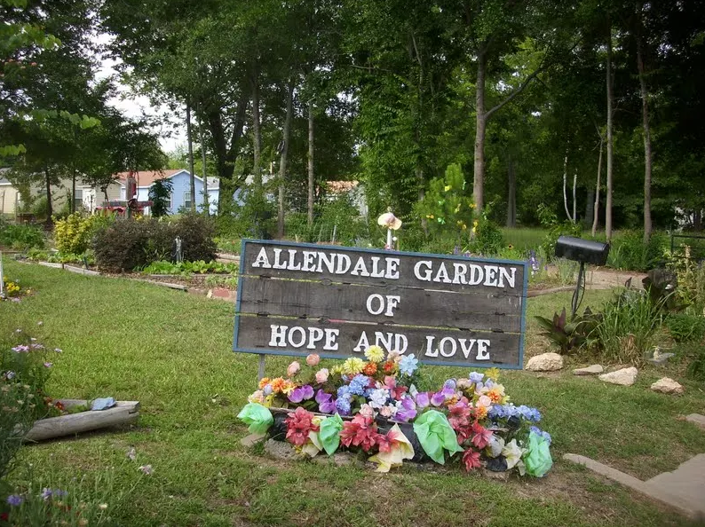 A beloved community garden that would be destroyed by the I-49 highway. Read more .