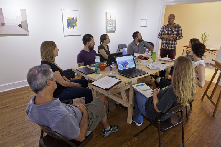 A gathering at Paul ArtSpace (Source: Paul ArtSpace )