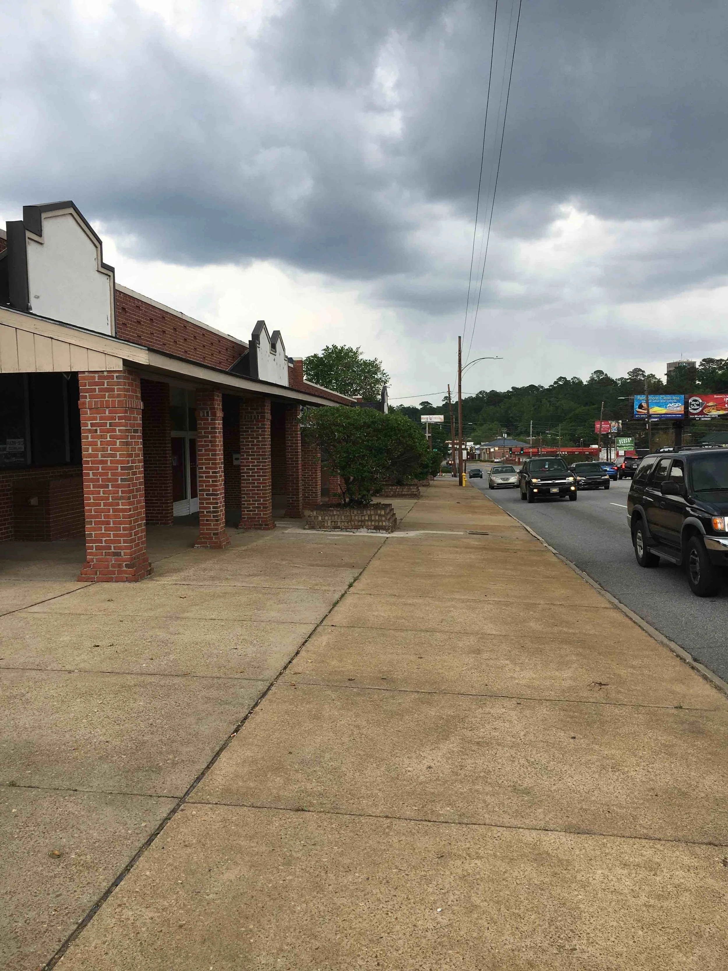 13th Street in Columbus, GA, before the redesign