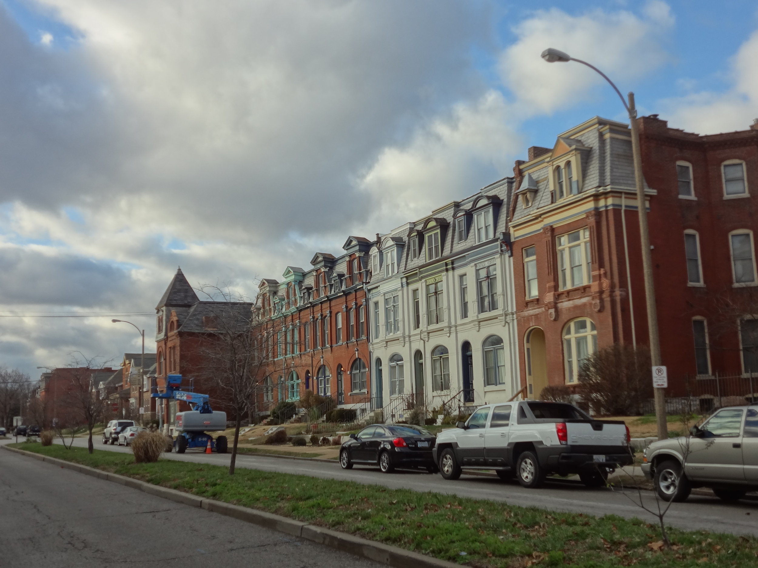 My neighborhood. 