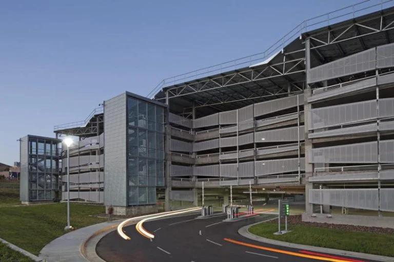 How green is my free parking structure? Not very.