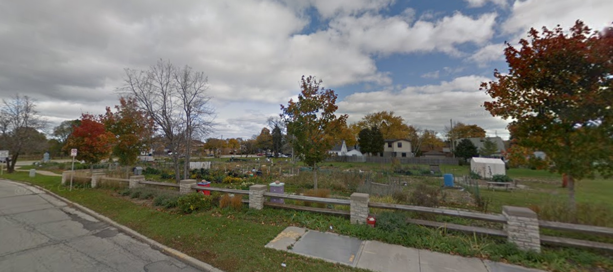 The initial phases of People Power Farm in Milwaukee. (Source: Google Maps)