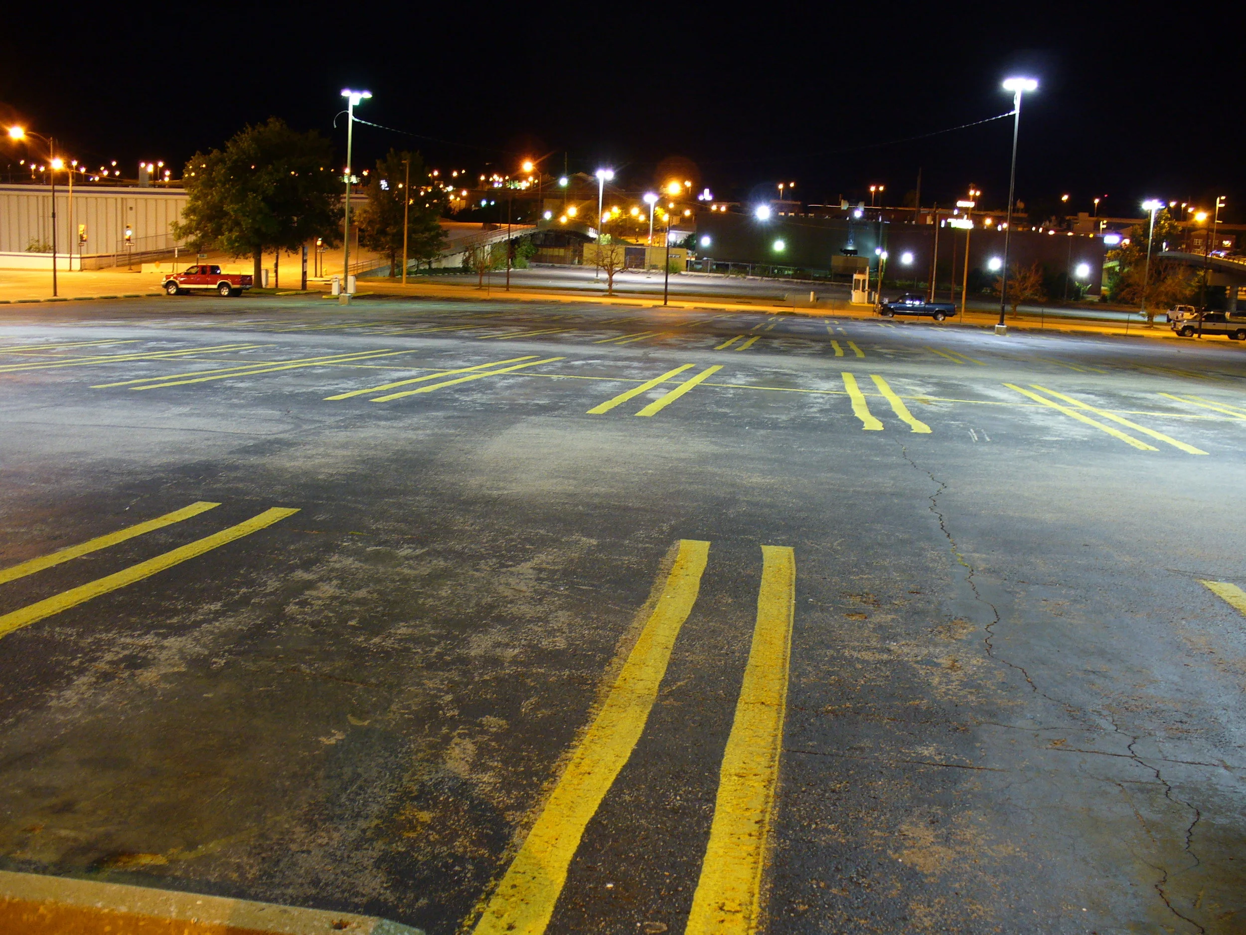 If this is what your downtown looks like at night, you've got problems. (Photo by Sarah Kobos)