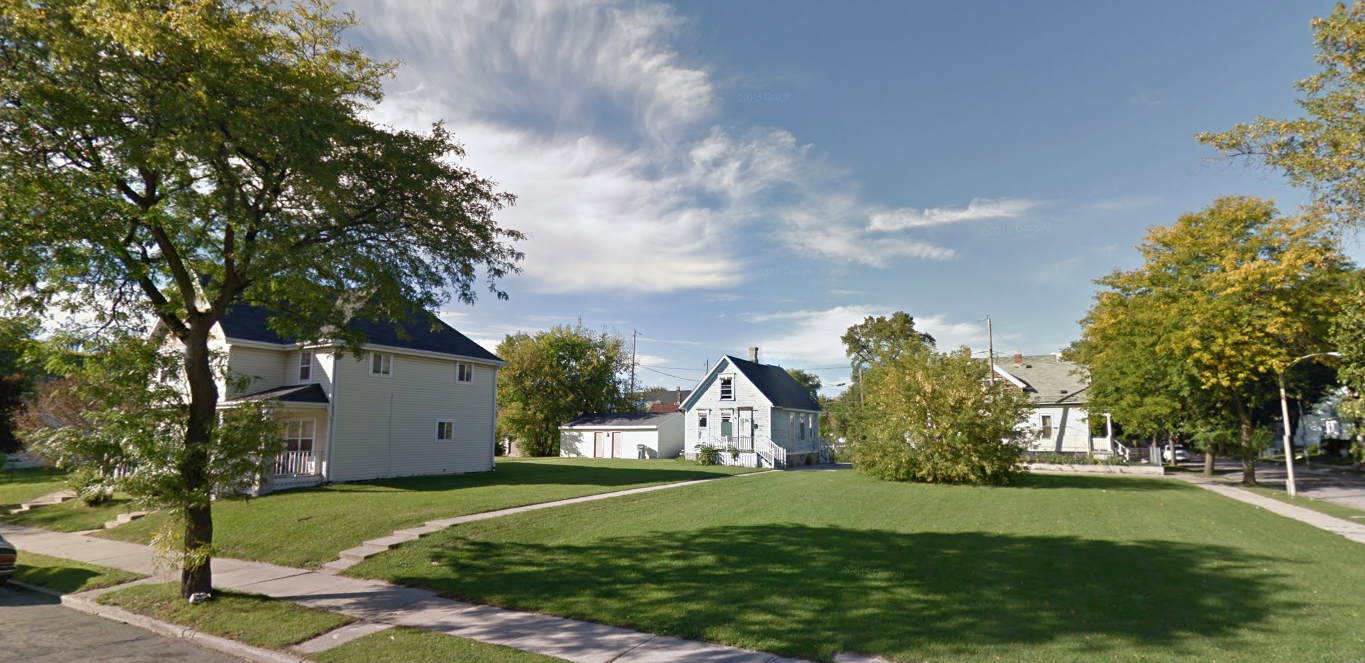 Empty lots in Milwaukee. (Source: Google Maps)