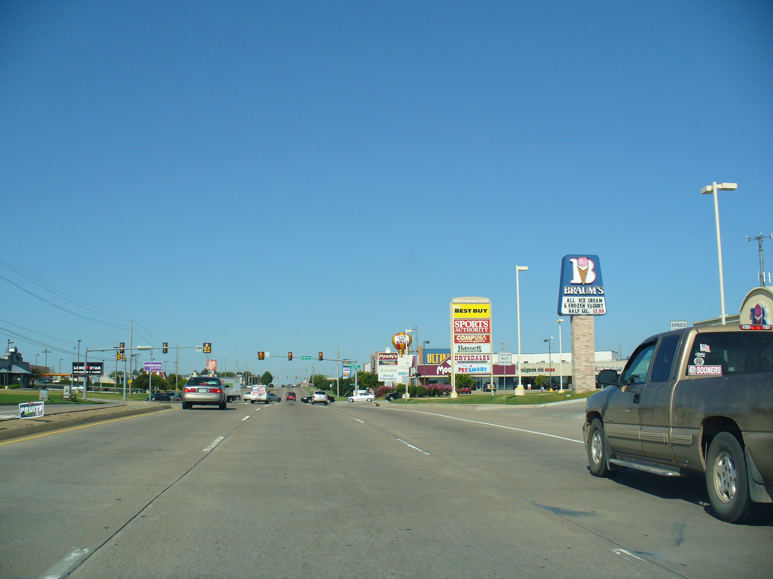 Every stroad in America looks the same. (Photo by Sarah Kobos)