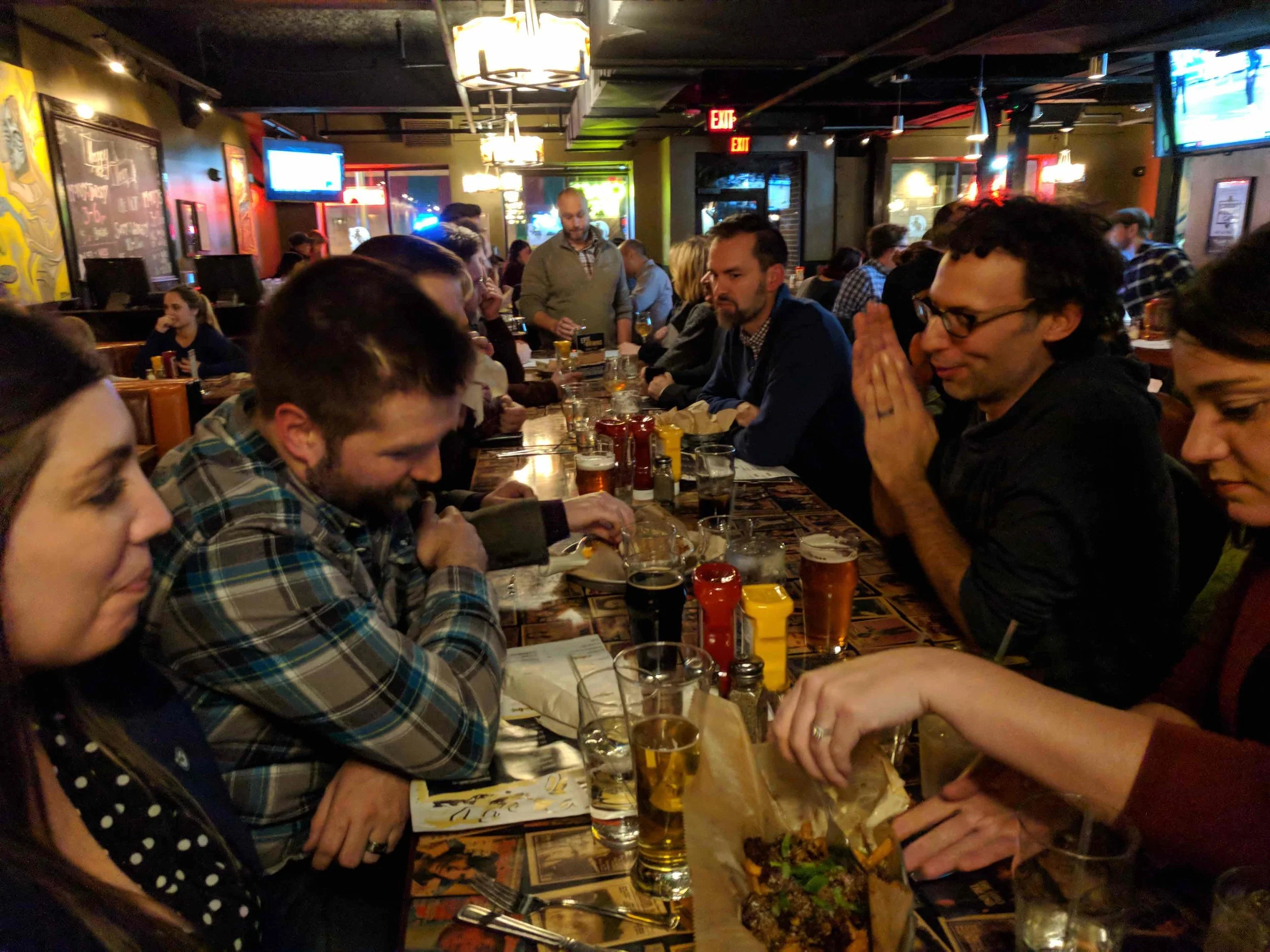 Our member meetup last night