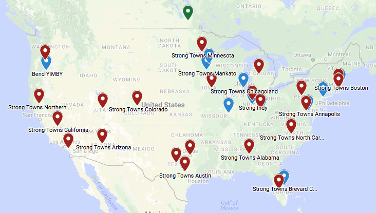How to Find Strong Towns Advocates Near You