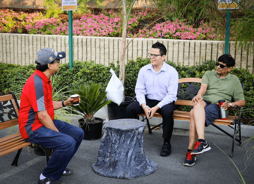 Municipal Parking Space Becomes Community Park