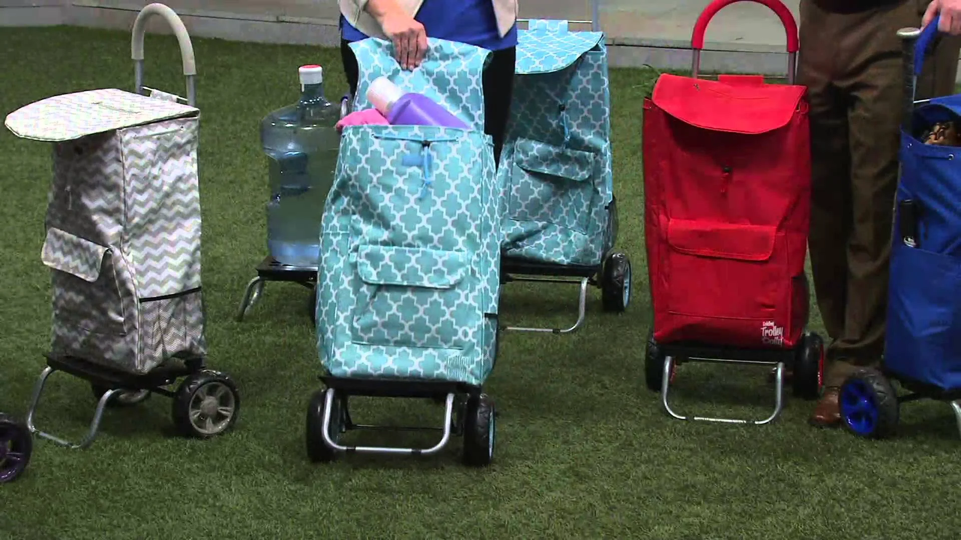 A trolley dolley. ( QVC )