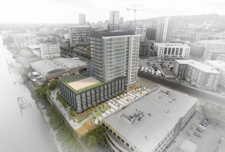 DENIED: The hundreds of people who would have lived here will now be bidding up rents elsewhere in Portland. (Next Portland).