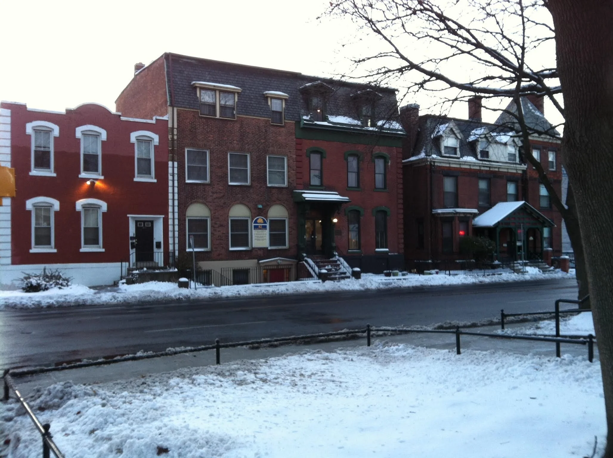 Steve's block in Springfield (Source: the author)