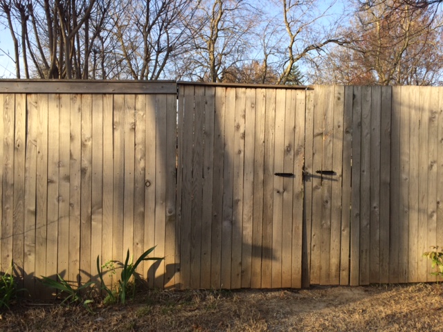 Behind every privacy fence is a neighbor you'll never meet. (Photo by Sarah Kobos)