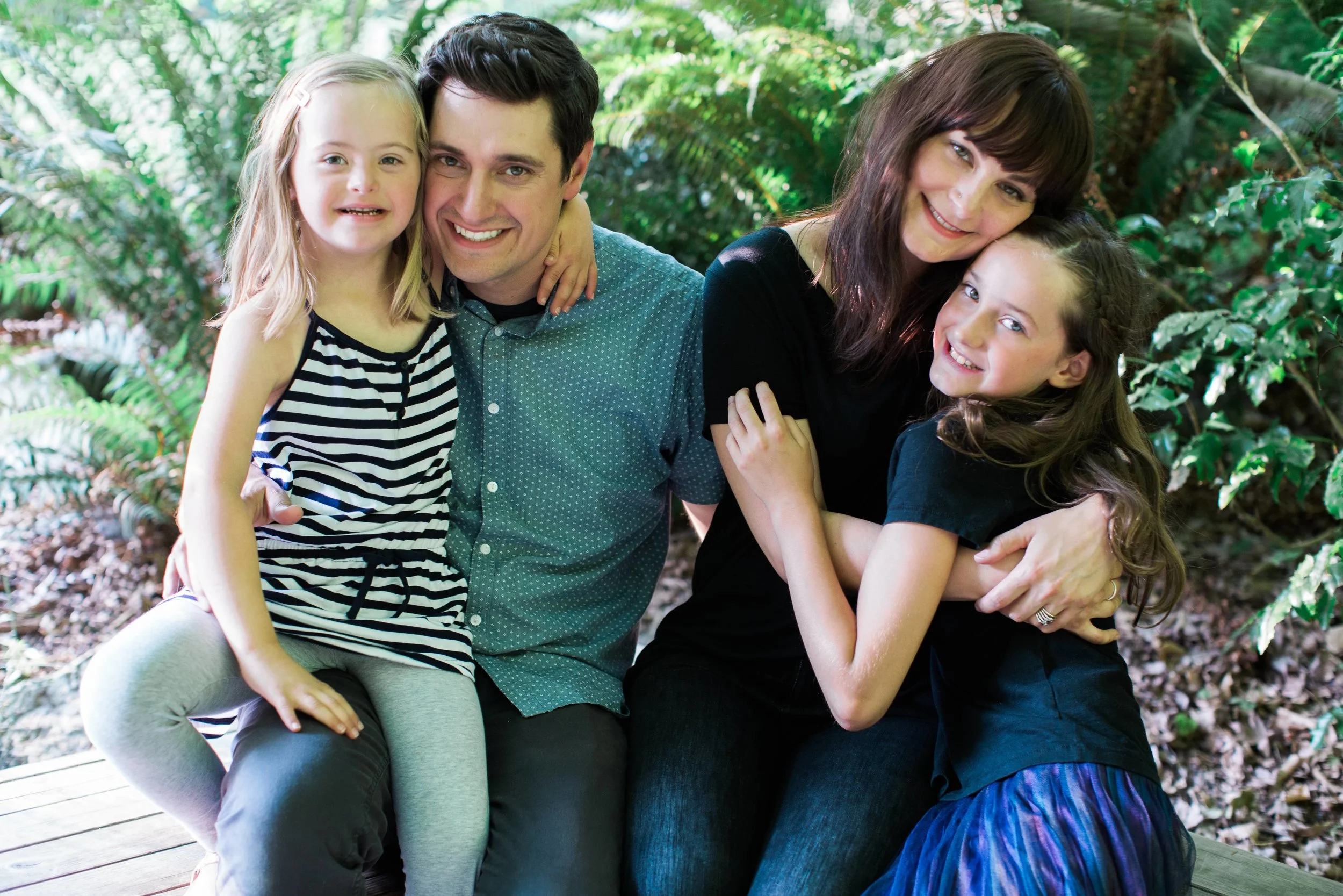 Dustin and his family