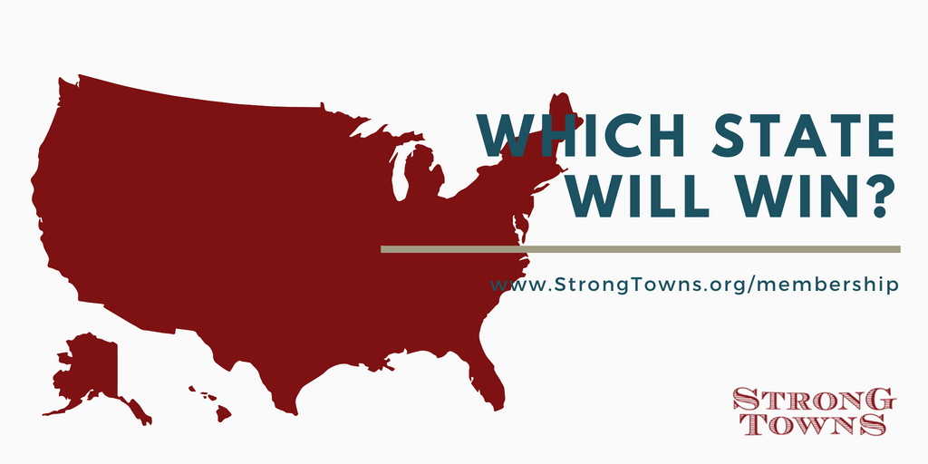 Which state can welcome the most new members this week?